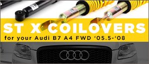 Audi B7 A4 FWD ST Coilovers