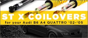 Audi B6 A4 Quattro ST Coilovers