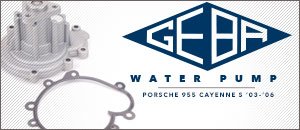 Porsche 955 Cayenne S GEBA Water Pump