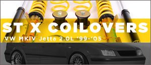 VW MKIV Jetta 2.0L ST X Coilovers