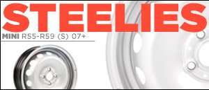 MINI R55-R59 S Steelies