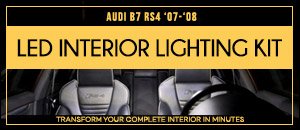Audi B7 RS4 LED Interior Lighting Kit