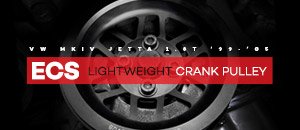 VW MKIV Jetta 1.8T ECS Lightweight Crank Pulley