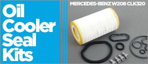 Mercedes-Benz W208 CLK320 Oil Cooler Seal Kits