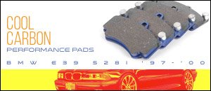 BMW E39 528i Cool Carbon Brake Pads