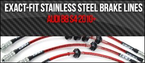 Audi B8 S4 ECS Exact Fit Brake Lines