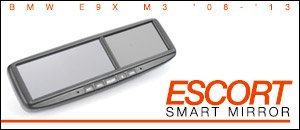 BMW E9X M3 Escort Smart Mirror