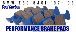 BMW E39 540i Cool Carbon Brake Pads