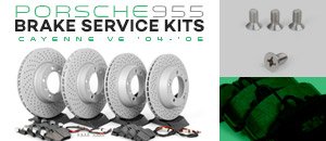 Porsche 955 Cayenne V6 Brake Service Kits