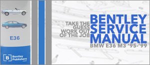 BMW E36 M3 ('95-'99) Bentley Service Manual