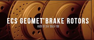 Audi B7 S4 GEOMET&reg; Brake Rotors