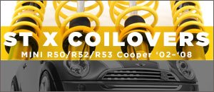 MINI R50/R52/R53 Cooper ST X Coilovers