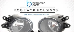 Audi B6 A4 1.8T Quattro Bremmen Fog Light Housings