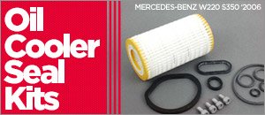 Mercedes-Benz W220 S350 Oil Cooler Seal Kits