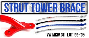 VW MKIV GTI 1.8T Strut Tower Brace