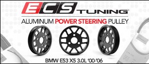 BMW E53 X5 ECS Aluminum Power Steering Pulley