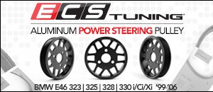 BMW E46 3 Series ECS Aluminum Power Steering Pulley
