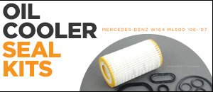 Mercedes-Benz W164 ML500 Class Oil Cooler Seal Kits