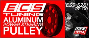 BMW E39 528i ECS Aluminum Power Steering Pulley