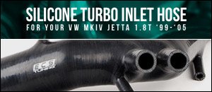 VW MKIV Jetta 1.8T ECS Silicone Turbo Inlet Hose