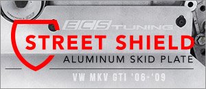 VW MKV GTI ECS Aluminum Street Shield