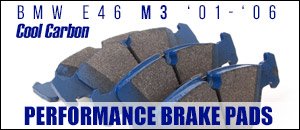 BMW E46 M3 Cool Carbon Brake Pads
