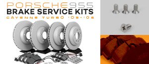 Porsche 955 Cayenne Turbo Brake Service Kits