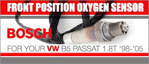 VW B5 Passat 1.8T Front Position Oxygen Sensor
