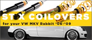 VW MKV Rabbit ST X Coilovers