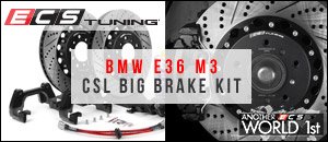 BMW E36 M3 CSL Big Brake Kits