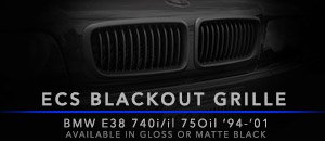 BMW E38 740/750 Blackout Grille