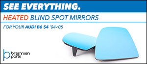 Audi B6 S4 Bremmen Heated Blind Spot Mirrors