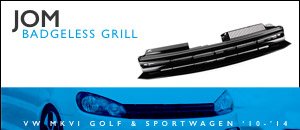 VW MKVI Golf/Sportwagen Badgeless Grille