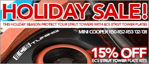 MINI R50/R52/R53 ECS Strut Tower Plates