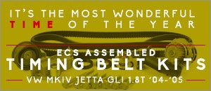 VW MKIV Jetta GLI 1.8T ECS Timing Belt Holiday Sale
