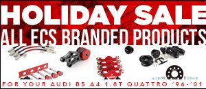 Audi B5 A4 1.8T ECS Holiday Sale