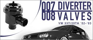 VW 337/20th Forge Diverter Valves