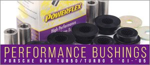 Porsche 996 Turbo/Turbo S Powerflex Bushings