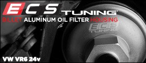 VW VR6 24v Billet Aluminum Oil Filter Housings