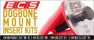 VW 2.0T ECS Dogbone Mount Insert Kits