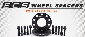 BMW E36 M3 ECS Wheel Spacers
