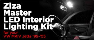 VW MKIV Jetta Ziza LED Interior Lighting Kit Sale