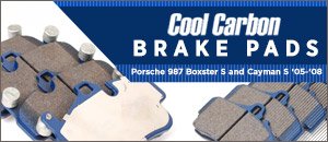 Porsche 987 Boxster S & Cayman S Cool Carbon Brake Pads