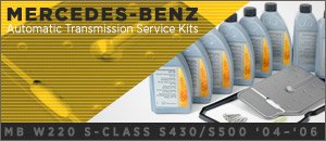 Mercedes-Benz W220 S430/S500 Auto Trans Service Kits