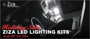 Audi 8P A3 Ziza LED Lighting Kits