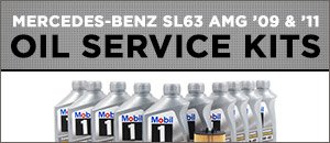 Mercedes-Benz R230 Engine Oil Service Kits