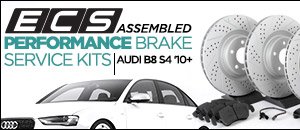 Audi B8 S4 ECS Assembled Performance Brake Service Kits