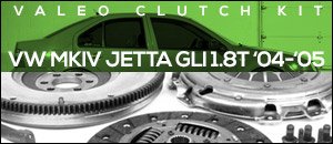 VW MKIV Jetta GLI 1.8T Valeo Clutch Kit
