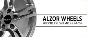 Porsche 955 Cayenne V6 Alzor Wheels