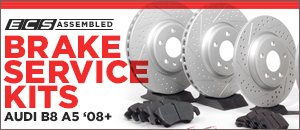 Audi B8 A5 ECS Assembled Brake Service Kits